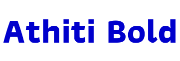 Athiti Bold шрифт